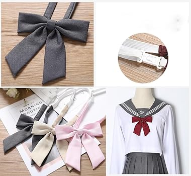ももか 冬服上衣、リボン Amazon.co.jp: [VmanKu] 制服リボン スクールリボン 女子 蝶結び